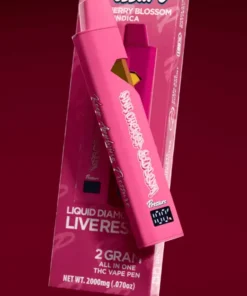 Pressure Extracts Pink Cherry Blossom